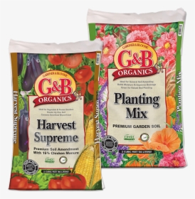 G&b Planting Mix And G&b Harvest Supreme - G&b Harvest Supreme, HD Png Download, Transparent PNG
