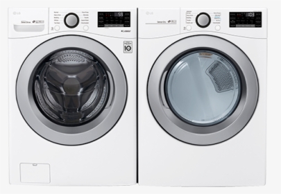 Lg Washer And Dryer White, HD Png Download, Transparent PNG