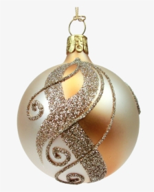 Gold Christmas Balls Ornaments Png - Christmas Ornament, Transparent Png, Transparent PNG