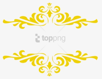 Free Png Download Border Line Design Png Png Images - Beauty And The Beast Png, Transparent Png, Transparent PNG