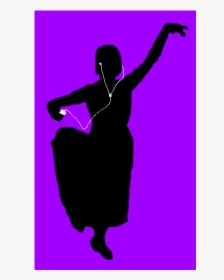 Silhouette Dance In India Performing Arts - Silhouette, HD Png Download, Transparent PNG