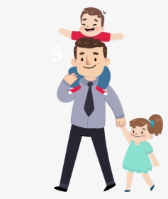 Fathers Day Png Download - Dad Cartoon Png, Transparent Png, Transparent PNG