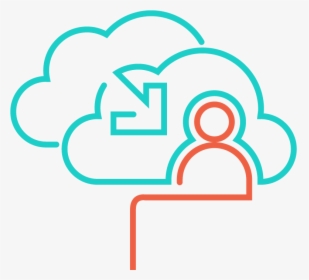 Icon Line Color Cloud Advisory And Migration Solutions2 - Cloud Advisory Icon, HD Png Download, Transparent PNG