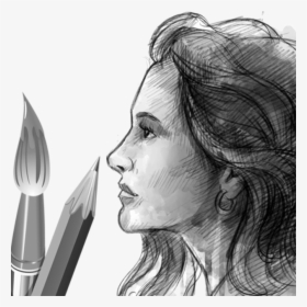 Clip Art Pencil Drawing Effect - Art Pencil Drawing, HD Png Download, Transparent PNG