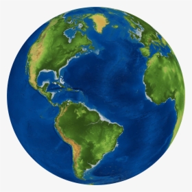 Earth Globe World Map - World Earth, HD Png Download, Transparent PNG