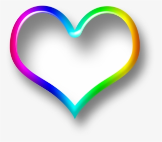 3d Heart Png Colorful Transparent - Heart, Png Download, Transparent PNG