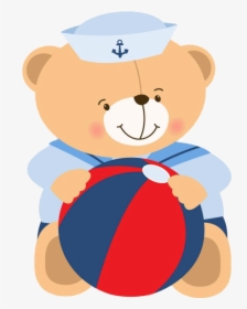 Desenho Ursinho Marinheiro Png - Sailor Bear Png, Transparent Png, Transparent PNG