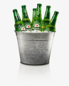 Bucket - Heineken Beer Bucket Png, Transparent Png, Transparent PNG