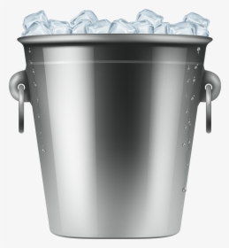 Ice Bucket Png Clip Art - Ice Bucket Beer Bucket Vector, Transparent Png, Transparent PNG