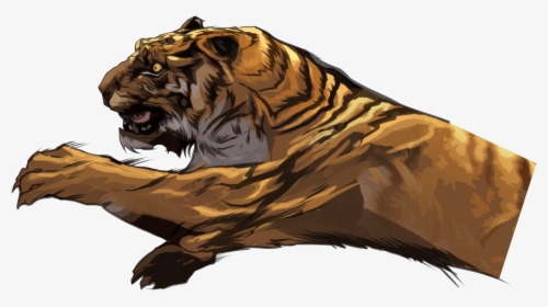 Transparent Tiger Roar Png - Siberian Tiger, Png Download, Transparent PNG