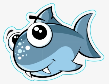 Cute Baby Shark Fish Sticker - Real Life Cute Real Baby Shark, HD Png Download, Transparent PNG