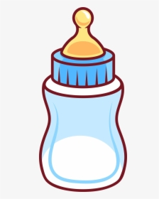 Download Feeding Bottle - Outline Baby Bottle Svg, HD Png Download ...