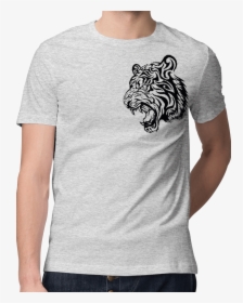 Picture Of Tiger Roar T Shirt - T-shirt, HD Png Download, Transparent PNG