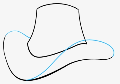 Hat Clip Art Product Design Line Neck - Cowboy Hat, HD Png Download, Transparent PNG