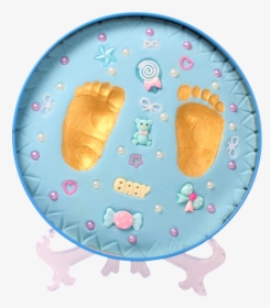 Baby Clay Hand And Foot Imprint Kit With Decorative - Infant, HD Png Download, Transparent PNG