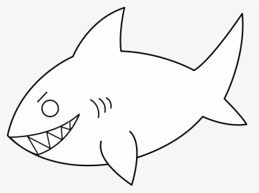 Ocean Clipart Shark - Shark, HD Png Download, Transparent PNG