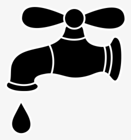 Dripping Blood Clipart - Water Clipart Black, HD Png Download, Transparent PNG