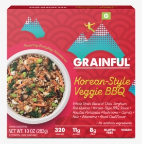 Grainful Target 3d Mockup V1 Korean Veggie Bbq - Frozen Entrees Grainful Products, HD Png Download, Transparent PNG