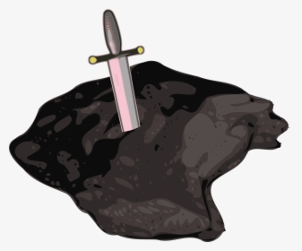 Sword In Stone Clip Arts - Sword In Stone Png, Transparent Png, Transparent PNG