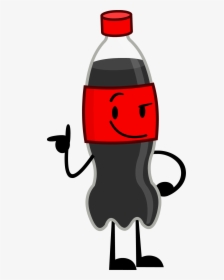 Water Bottle Clipart Coke Bottle - Cartoon Coca Cola Bottle, HD Png Download, Transparent PNG