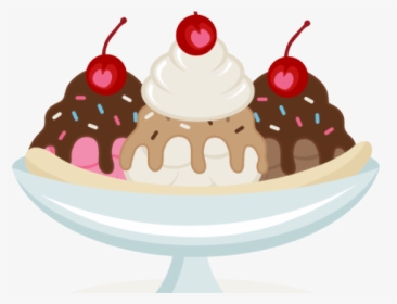 Cartoon Ice Cream Sundae - Ice Cream Sundae Images Clipart, HD Png Download, Transparent PNG