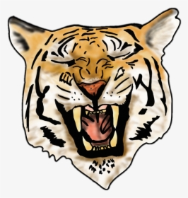 Airbrush Tiger Image - Desenho Tigre Png, Transparent Png, Transparent PNG