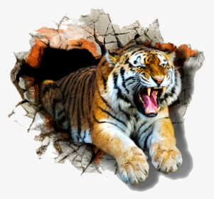 #tiger#roar - Transparent Tiger 3d Png, Png Download, Transparent PNG