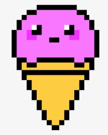 Cute Ice Cream Pixel Art, HD Png Download, Transparent PNG