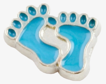 Blue Feet Charm - Body Jewelry, HD Png Download, Transparent PNG