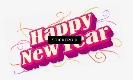 New Years Clip Art Png - Happy New Year Png Gif, Transparent Png, Transparent PNG