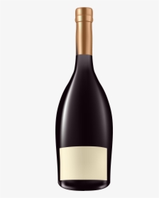 Alcohol Bottle Png Clipart - Alcohol Bottle Clipart Png, Transparent Png, Transparent PNG