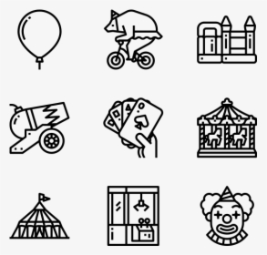 Amusement Park - Graphic Designer Icons Png, Transparent Png, Transparent PNG