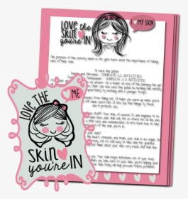 -love The Skin Your E In Patch Activity Sheet - Girl Scout Broadway Patches, HD Png Download, Transparent PNG