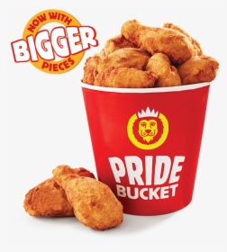 Bucket Of Fried Chicken Png - Hungry Lion Pride Bucket, Transparent Png, Transparent PNG
