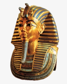 Mascara Egipcia - Gold Egyptian Statue, HD Png Download, Transparent PNG