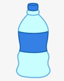 Plastic Water Bottle Black And White Clipart - Plastic Water Bottle Clipart, HD Png Download, Transparent PNG