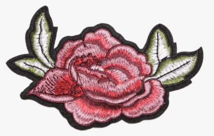 Stock Rose Embroidery Patch - Cross-stitch, HD Png Download, Transparent PNG