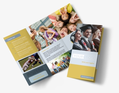 School Event Brochure Template Preview, HD Png Download, Transparent PNG
