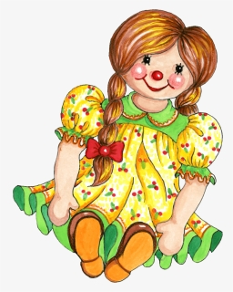 Doll Clipart - Transparent Background Doll Clipart, HD Png Download, Transparent PNG