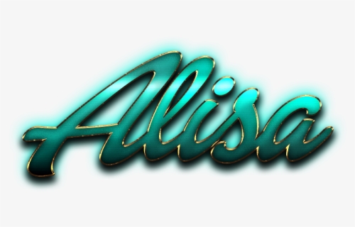 Alisa Name Logo Png - Anis Logo, Transparent Png, Transparent PNG