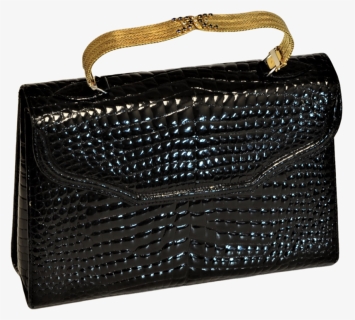 Ladies Handbag With 18k Gold And Precious Stone Handle - Kelly Bag, HD Png Download, Transparent PNG
