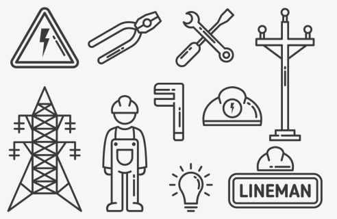 Electrical Lineman Symbols, HD Png Download, Transparent PNG