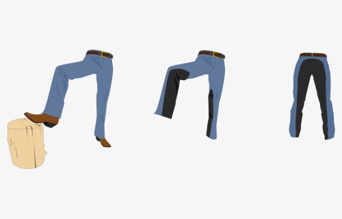 Pants Clipart Jean Day - Cartoon Jeans Dancing, HD Png Download, Transparent PNG