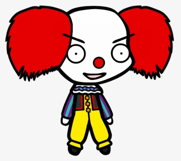 Pennywise Clown Clipart 6 By Kevin - Cartoon Picture Of Pennywise, HD Png Download, Transparent PNG