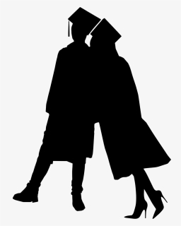 Graduating Silhouette, HD Png Download, Transparent PNG