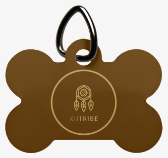 Yellow Xiitriibe Dog Bone Pet Tag - Pet Tag, HD Png Download, Transparent PNG