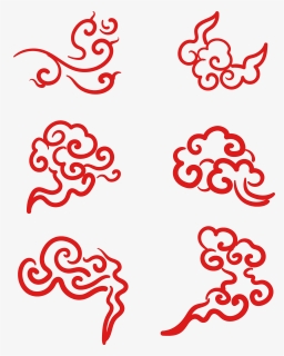 Red Vector Minimalist Chinese Style Png And Image - Vector Graphics, Transparent Png, Transparent PNG
