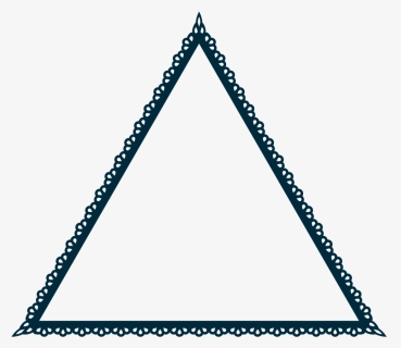 Scallop Frame Extrapolated - Triangle, HD Png Download, Transparent PNG