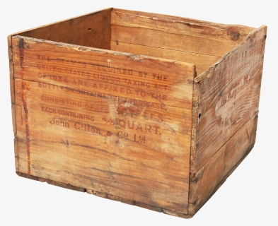 Vintage Garden Crate Png - Plywood, Transparent Png, Transparent PNG