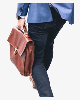 Man With Brown Leather Bag - Profession, HD Png Download, Transparent PNG